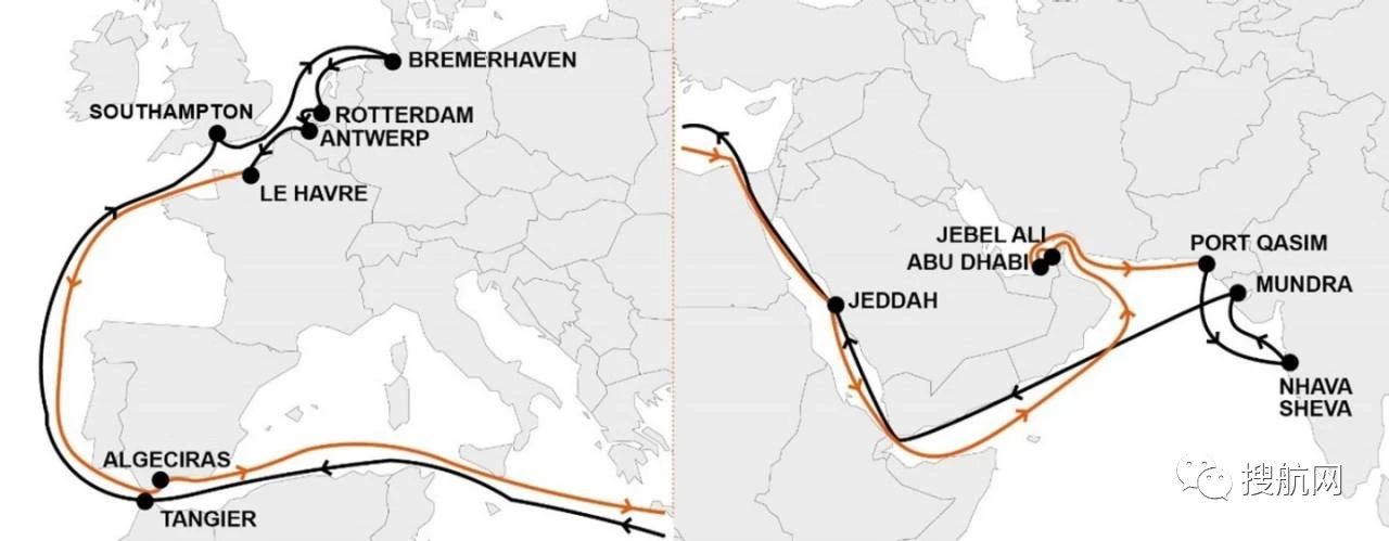 最新！THE聯(lián)盟、中遠(yuǎn)、達(dá)飛集團(tuán)宣布1月航線調(diào)整及新停航計(jì)劃