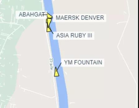 出大事了！巨型集裝箱蘇伊士運河擱淺，致雙向航道封鎖