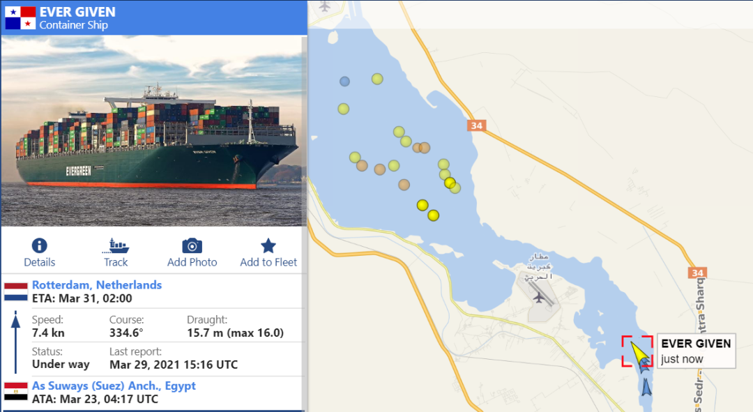 剛剛，蘇伊士運河恢復(fù)通行，約500艘船舶等待過境，歐洲三大集裝箱港面臨大擁堵 
