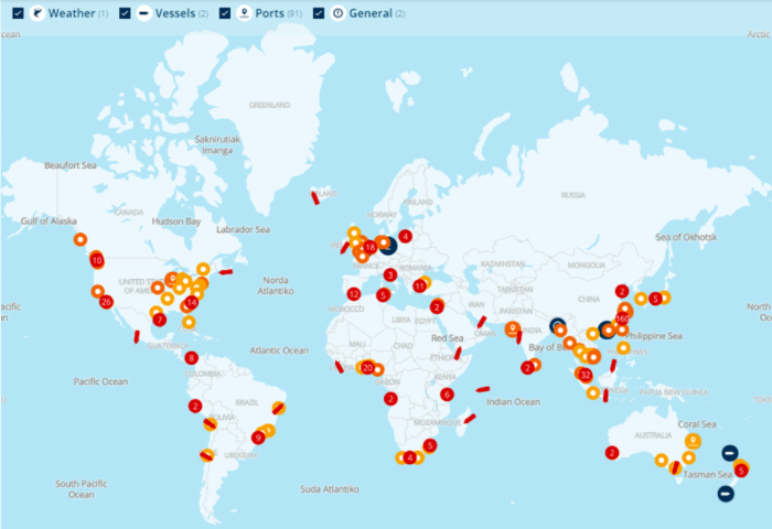 "快快快!" 全球400艘船排隊(duì)"抗議", 港口瘋狂運(yùn)轉(zhuǎn)累趴! ...堵, 堵出了65年最大危機(jī)