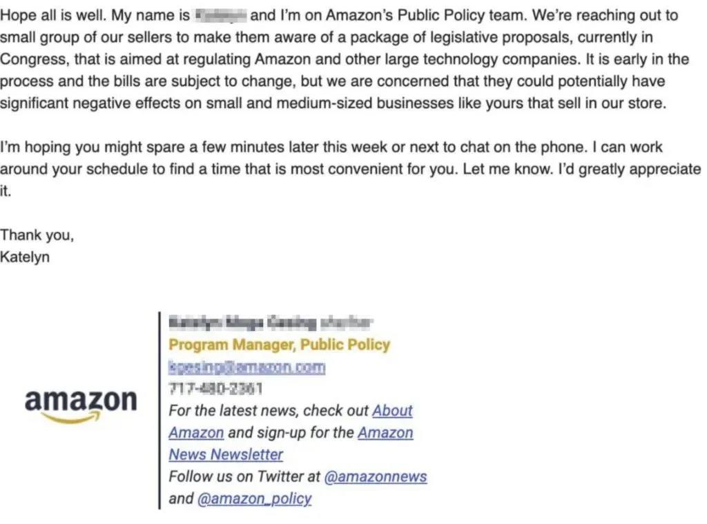 亞馬遜發(fā)出警告，反壟斷將殃及賣家？或限制商品銷售，成本又要增加了！