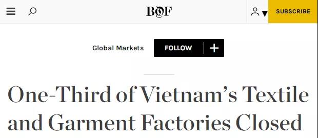 越南出動軍隊封城！訂單與疫情賽跑，在越企業(yè)半年倒閉7萬家！